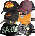 Red Monkey Designs 6 Hat Bundle #2 of Limited Edition Unisex Fashion Trucker Cap Hats + Free Bandanna.,Black,One Size